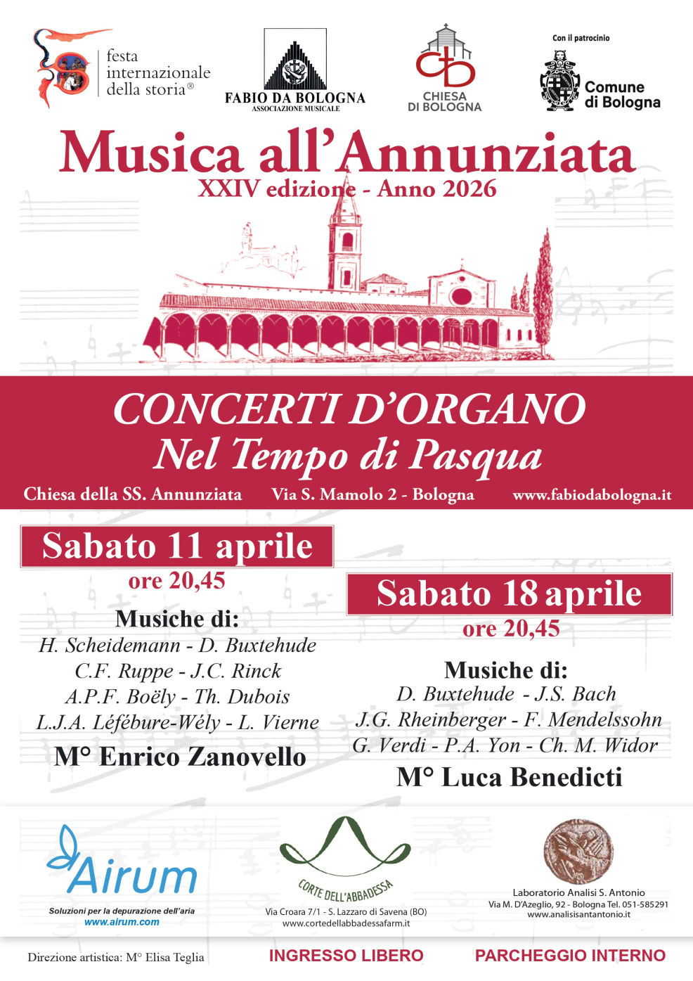 Musica all'Annunziata 2026