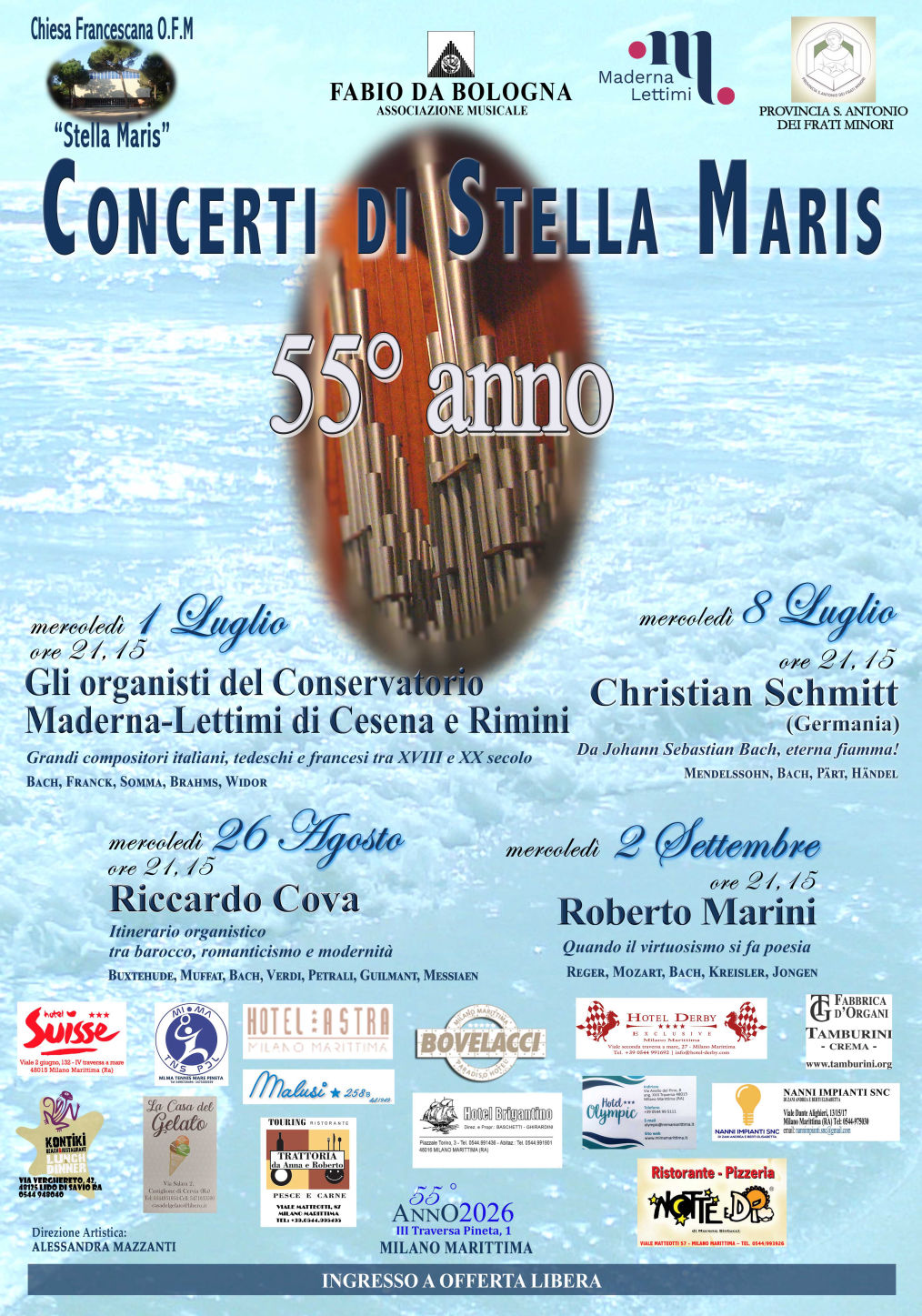Concerti a Stella Maris 2026